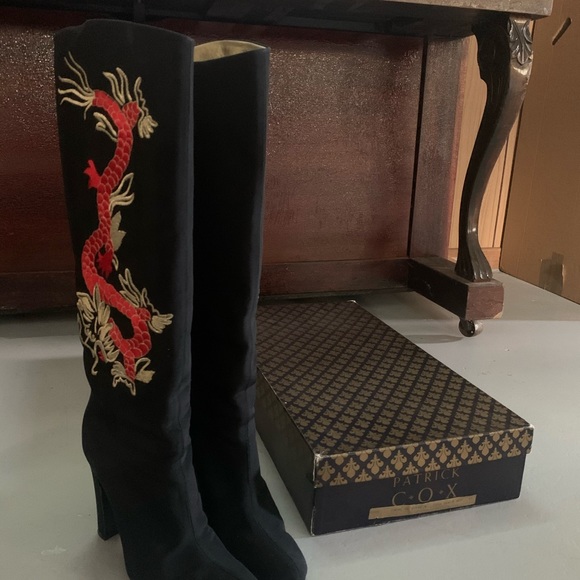 Black Patrick Cox boots - Picture 6 of 8